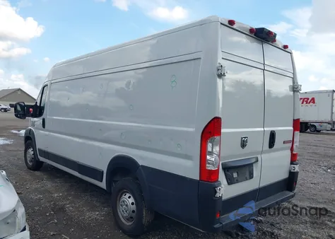 2021 Ram Promaster 3500 Cargo Van High Roof 159 Wb Ext from USA, damaged, VIN 3C6MRVJG9ME552035